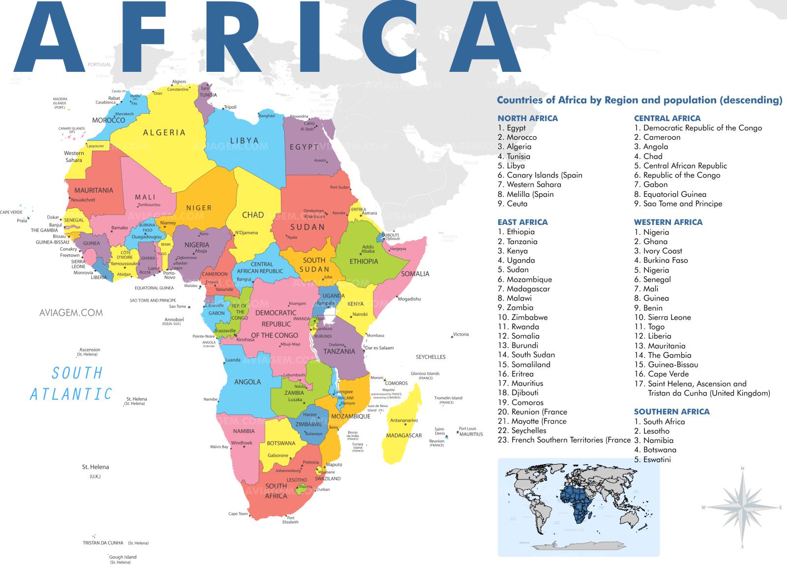 Africa mapa
