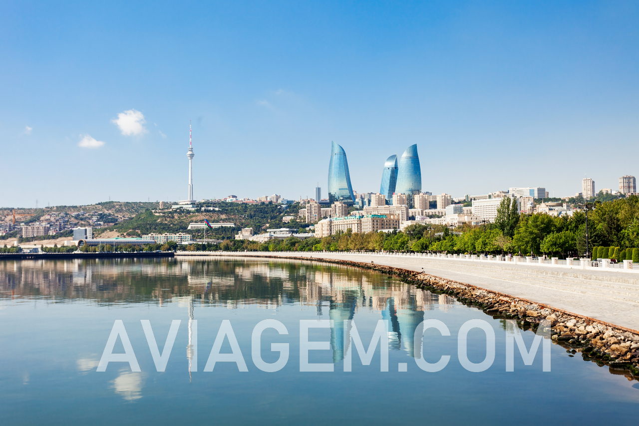 Baku, capital city of Azerbaijan
