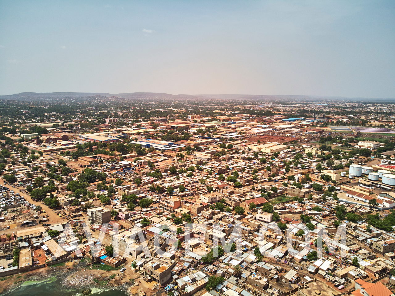Bamako, capital city of Mali