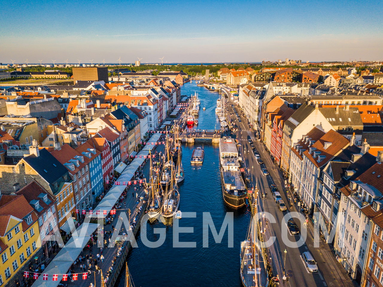 Copenhagen, capital city of Denmark