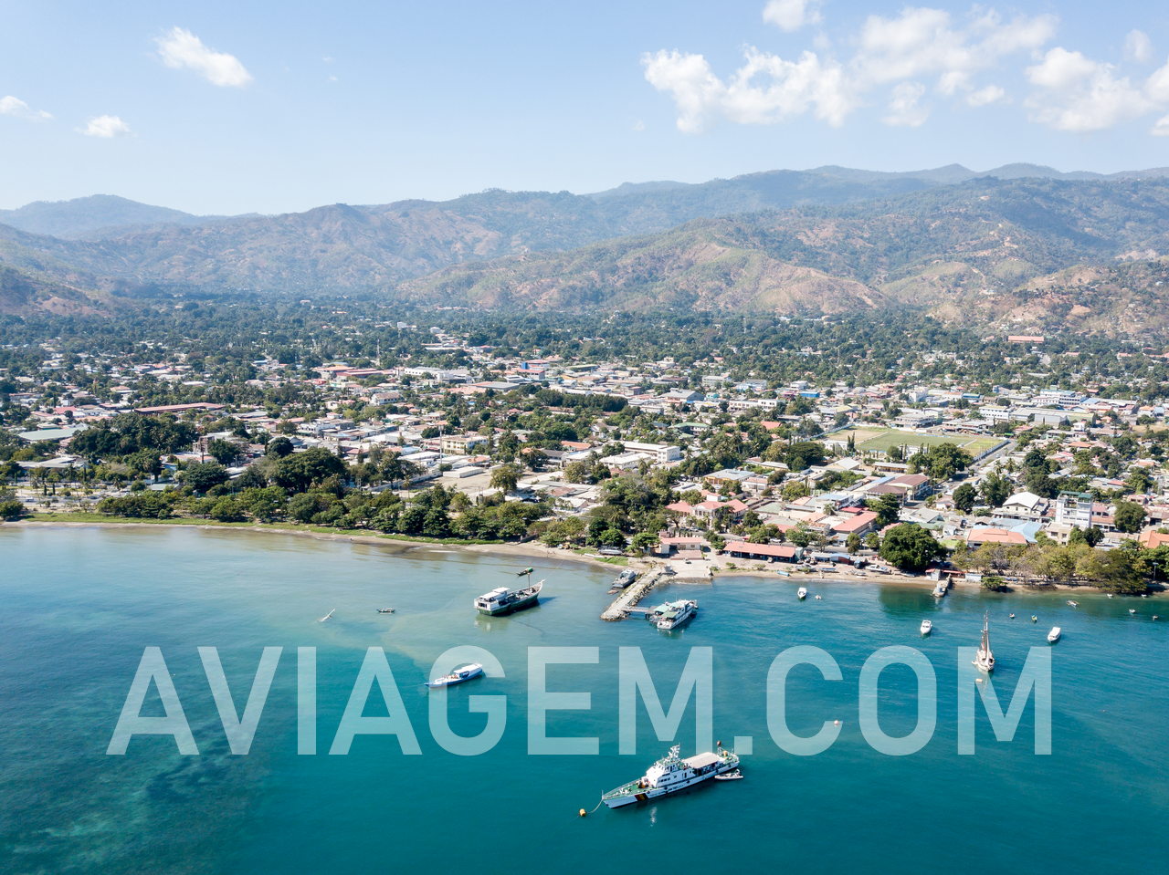 Dili, capital city of Timor Leste