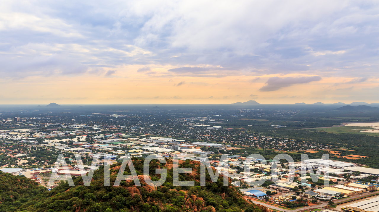 Gaborone, capital city of Botswana