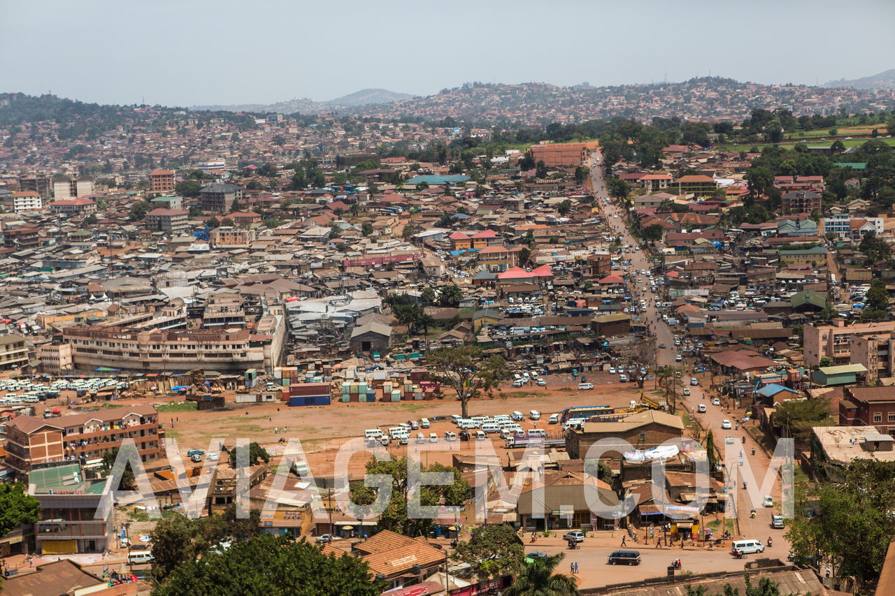 Kampala, capital city of Uganda