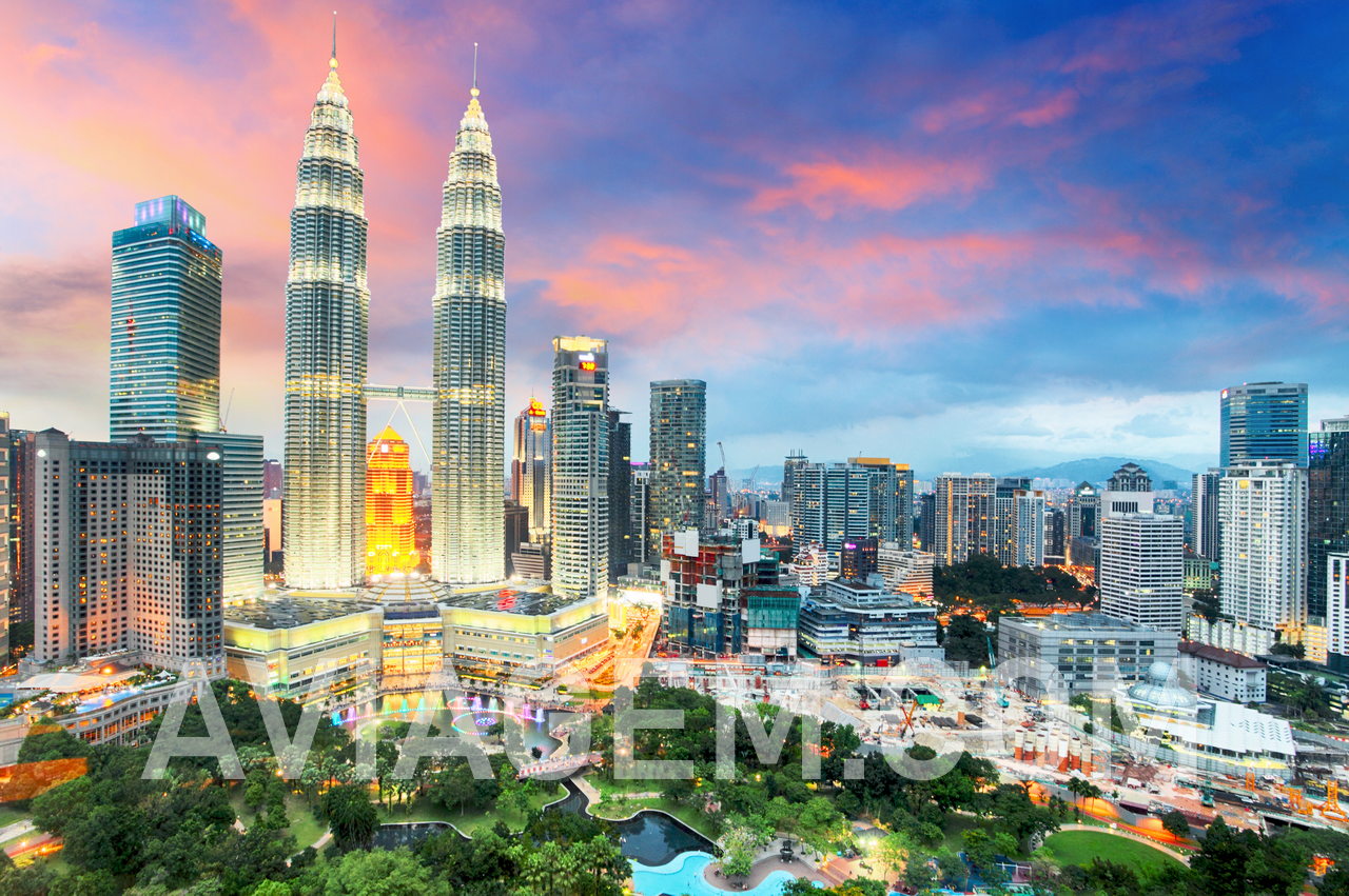 Kuala Lumpur, capital city of Malaysia