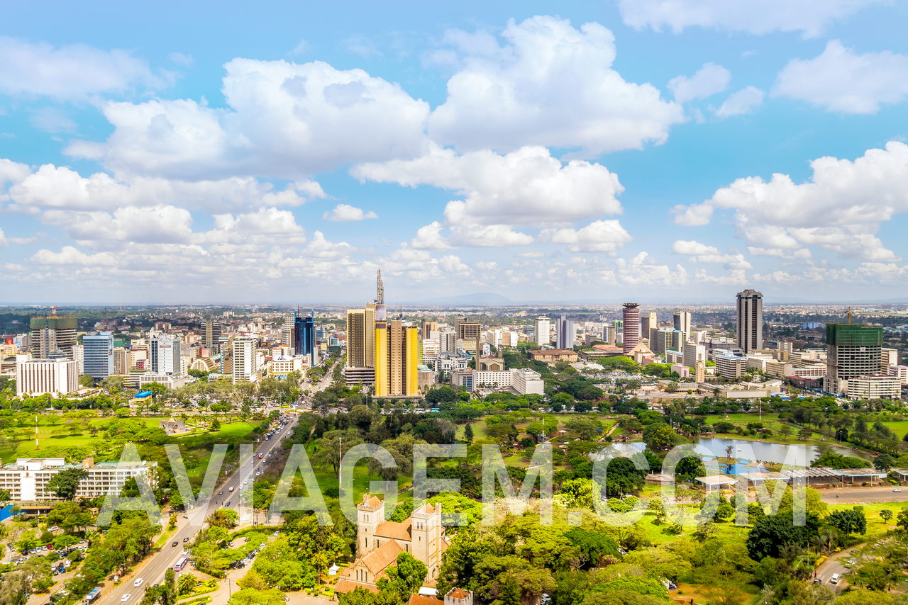 Nairobi, capital city of Kenya