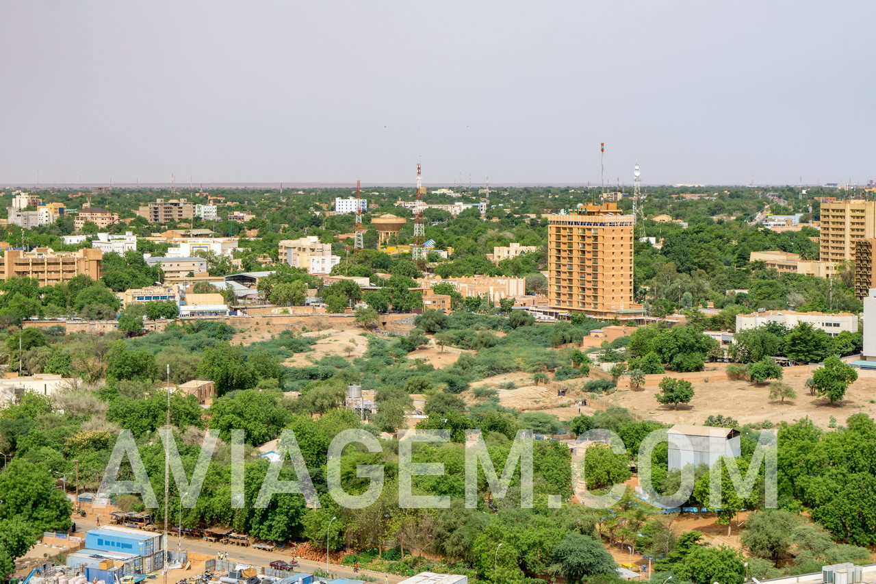 Niamey, capital city of Niger