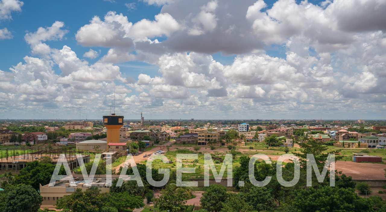 Ouagadougou, capital city of Burkina Faso