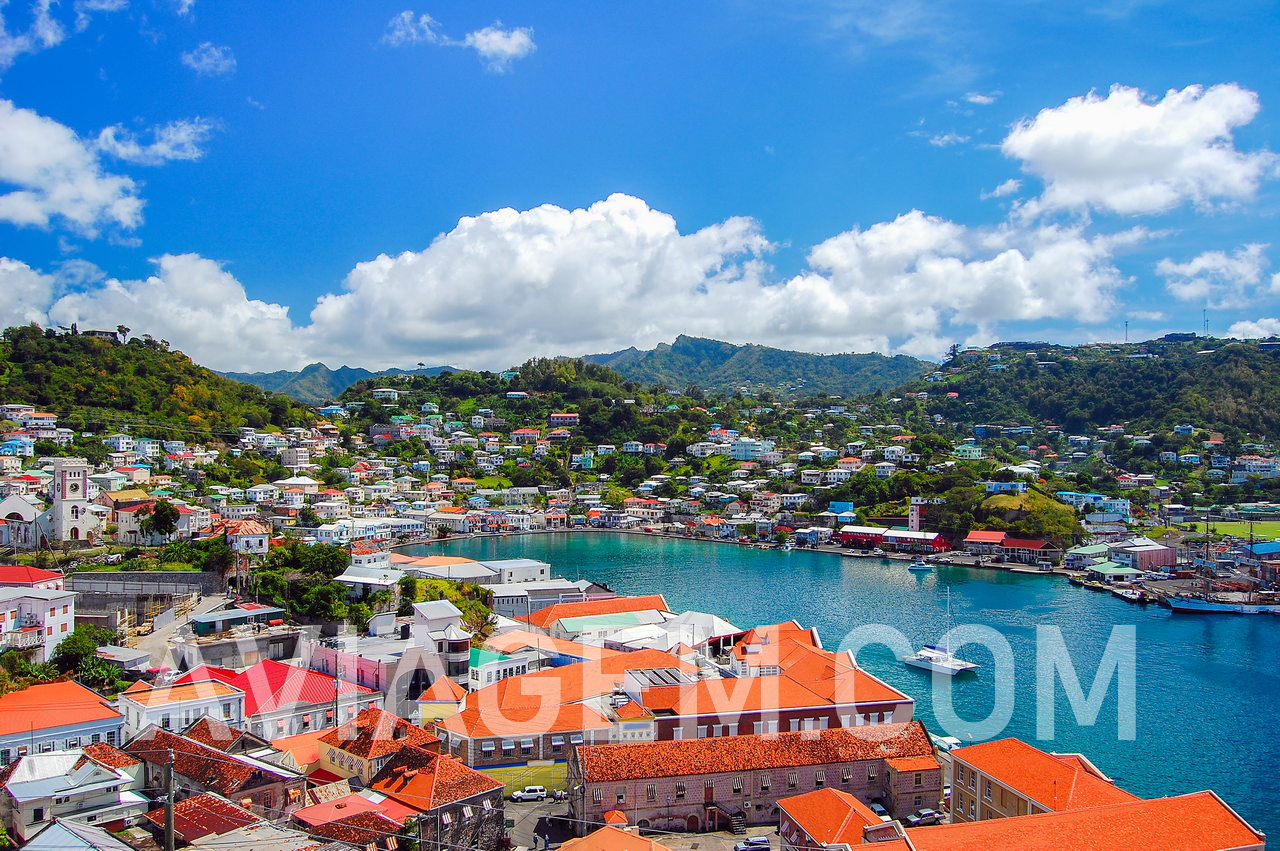 St. George's, capital city of Grenada