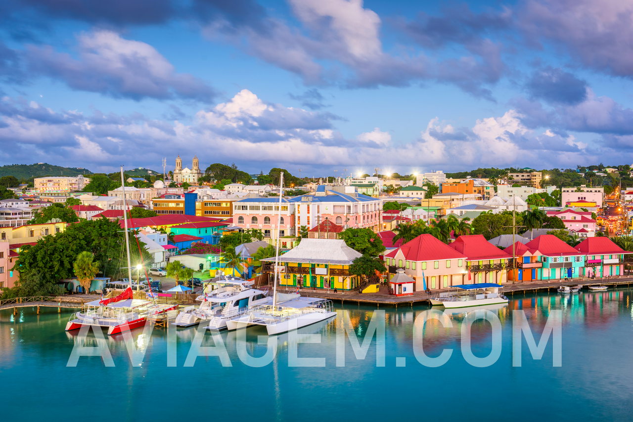 St. John's, capital city of Antigua and Barbuda