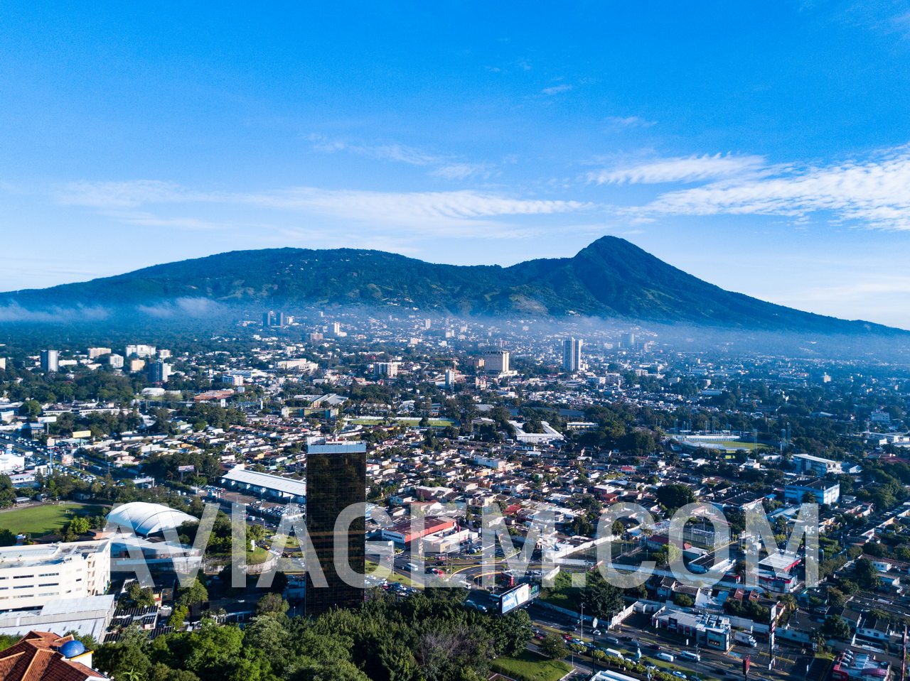 San Salvador, capital city of El Salvador