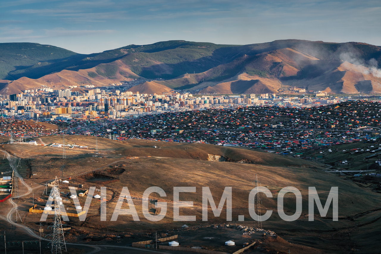 Ulaanbaatar, capital city of Mongolia