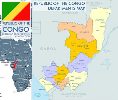 Congo Republic map