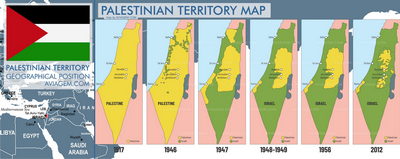 Palestinian Territory map