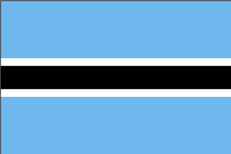 flag of Botswana