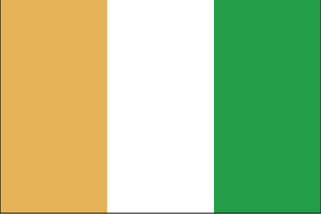 flag of Ivory Coast (Cote d'Ivoire)