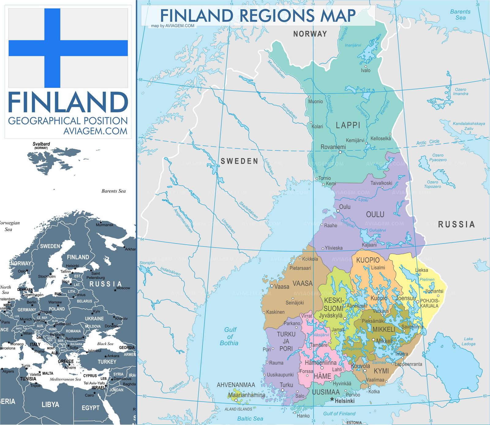 Finland map